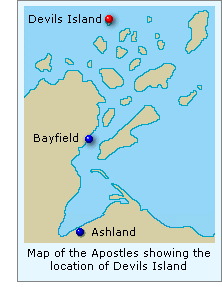 Devils Island is Farthest Northern Point of the Apostle Islands