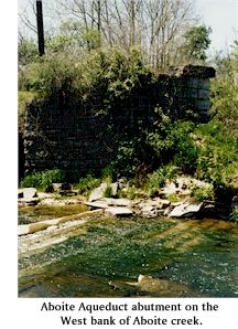 West Abutment of Aboite Aqueduct