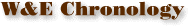 Wabash & Erie Chronology