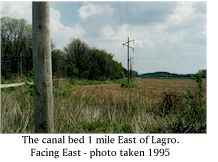 The Canal bed East of Lagro