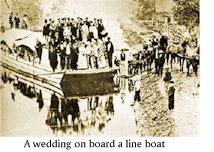 An on-board wedding